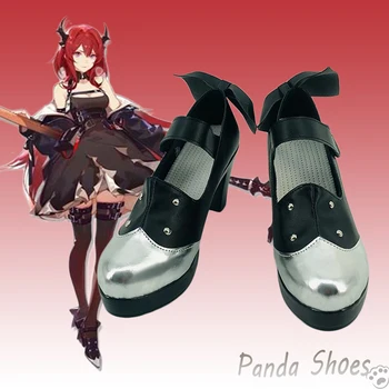 Oyun Arknights Surtr Cosplay Ayakkabı Anime Cos Komik Cosplay Kostüm Prop Ayakkabı Con Cadılar Bayramı Partisi